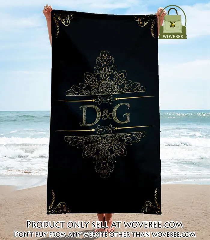 Dolce & gabbana beach towel luxury brand hot trending summer  bt00522 wvb0331394